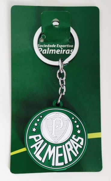 Chaveiro Emborrachado Palmeiras