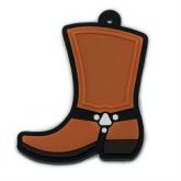 (P-049) Chaveiro Emborrachado Bota Cowboy