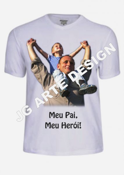 Camiseta Pai Herói