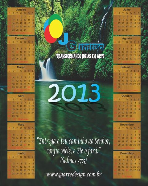 Calendário Personalizado com Ímã