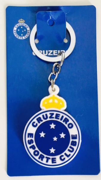 Chaveiro Emborrachado Cruzeiro